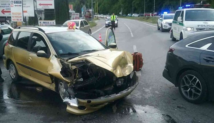 2-dopravna nehoda v Povazskej Bystrici-23.05.2022