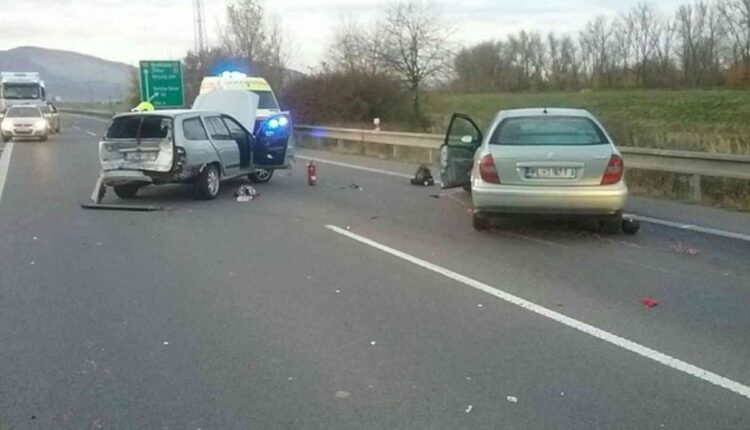 Dopravna nehoda pri obci Belusa